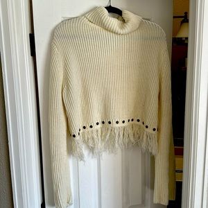 Lulu’s XL turtleneck cropped sweater